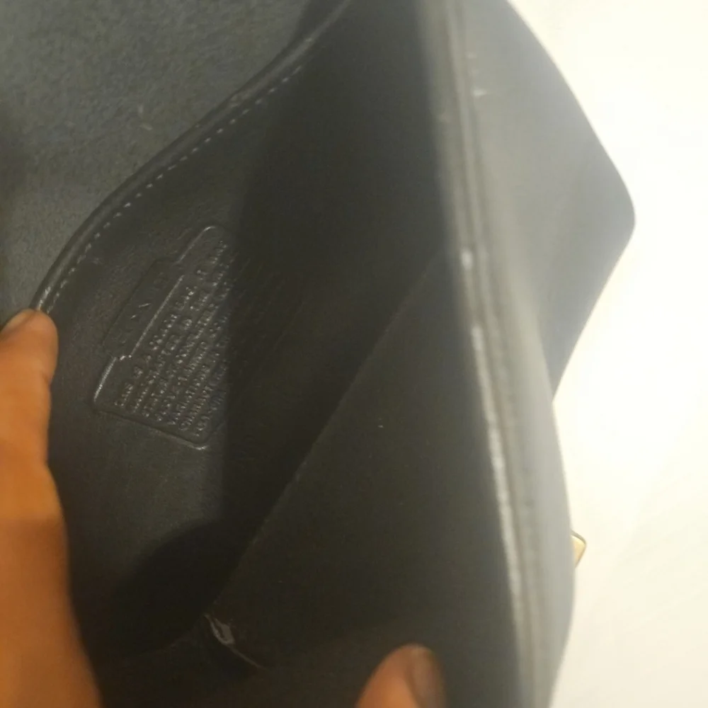 Vintage Coach Casino Bag 9924 Black